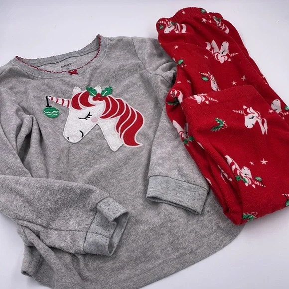 SOLD - Girls pajamas. 11 pieces. Size 6/6X - Picture 3 of 10